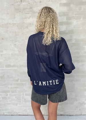 Haute drift bluse Navy HAUTE L\'AMITIÈ 